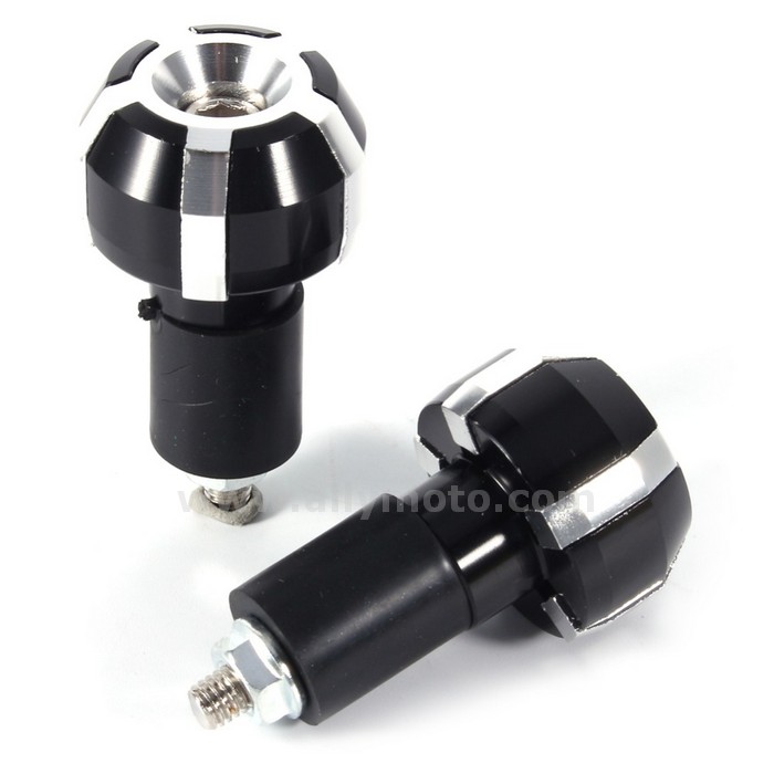 98 7-8 Motorcycle Anti Vibration Hand Grip Handle Bar Ends Weights Plug@6